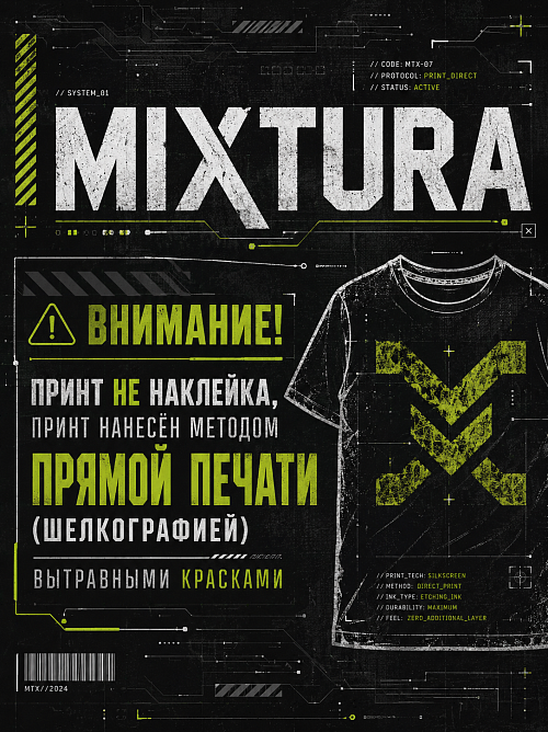 Футболка MIXTURA Берсерк Шипы MIXTURA  Россия